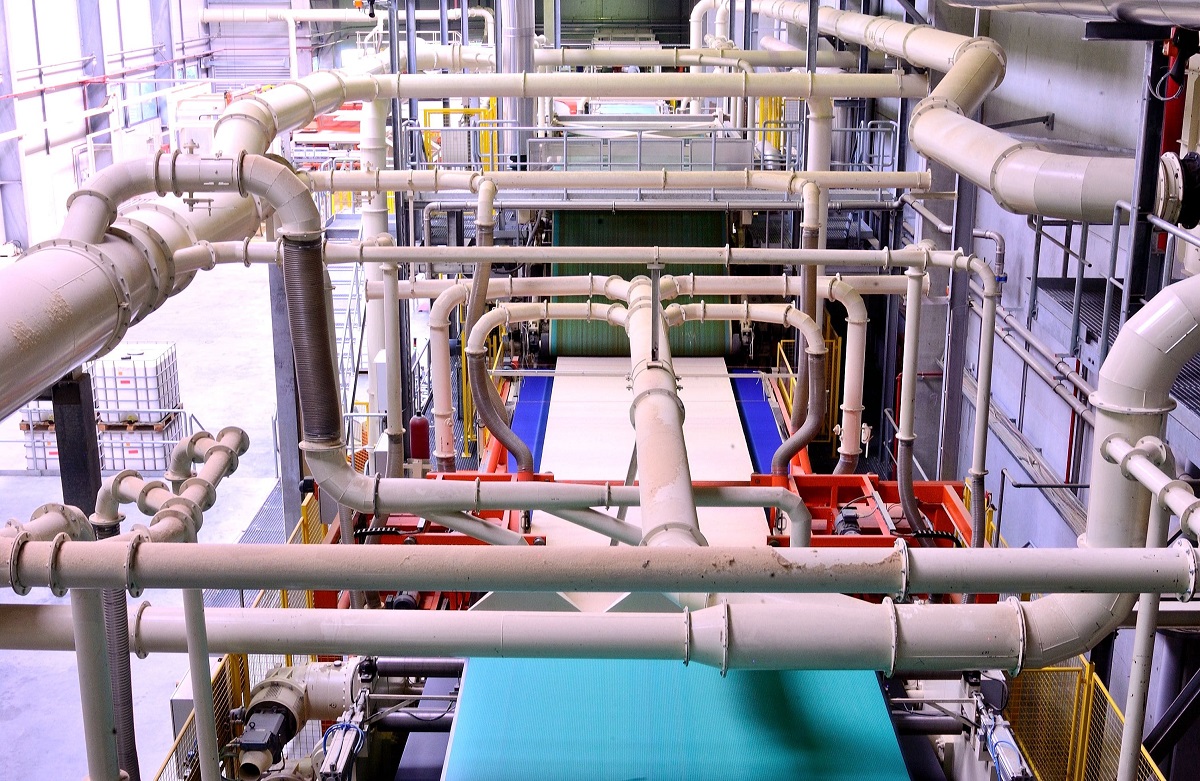 Blick auf das Formband mit ContiTherm®